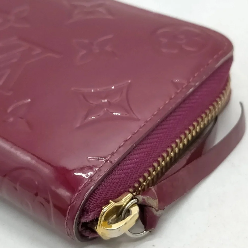 Louis Vuitton Cherry Red Embossed Wallet - Picture 9 of 9